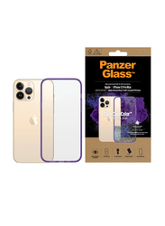 Panzerglass Apple iPhone 13 Pro Max Mobile Phone Case Cover, Purple Clear
