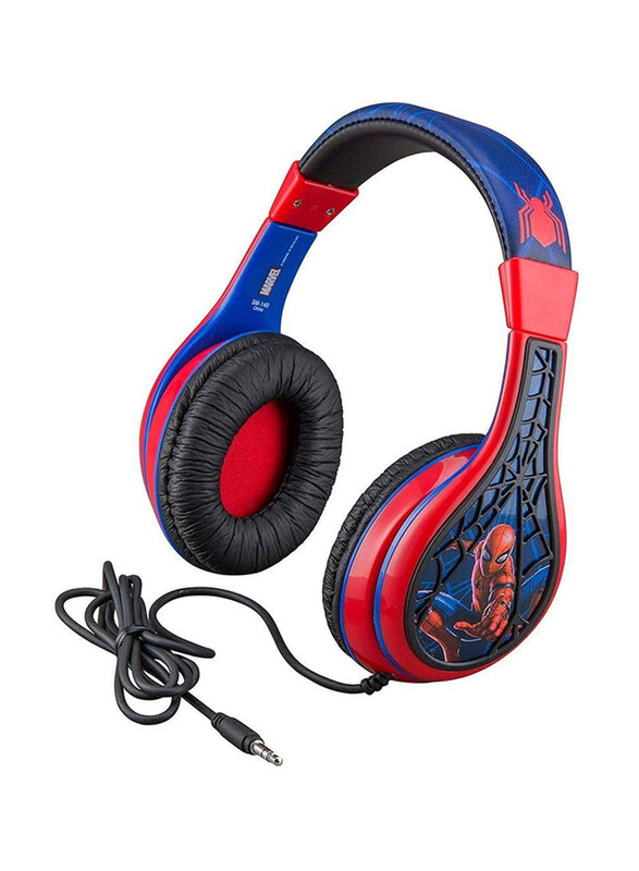 

iHome Kiddesigns Spider Man Wired Over-Ear Headphone, Multicolour