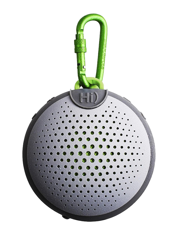 Boompods Aquablaster Waterproof Bluetooth Speaker, Grey