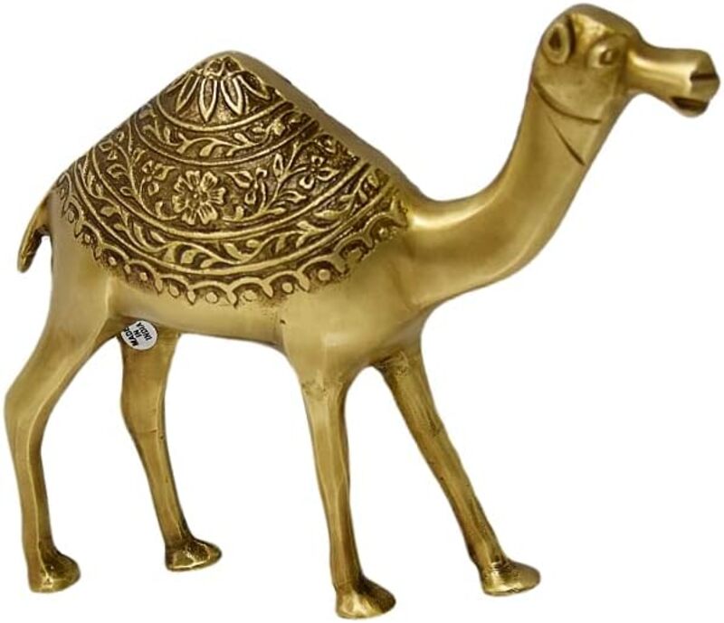 Antique Camel Statue Gold 903D