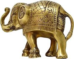 Antique Elephant Statue Gold 902A