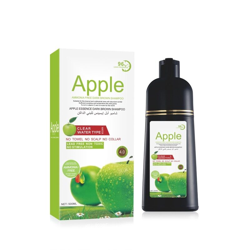 

Apple Ammonia-Free Dark Brown Shampoo 96HR 500ml