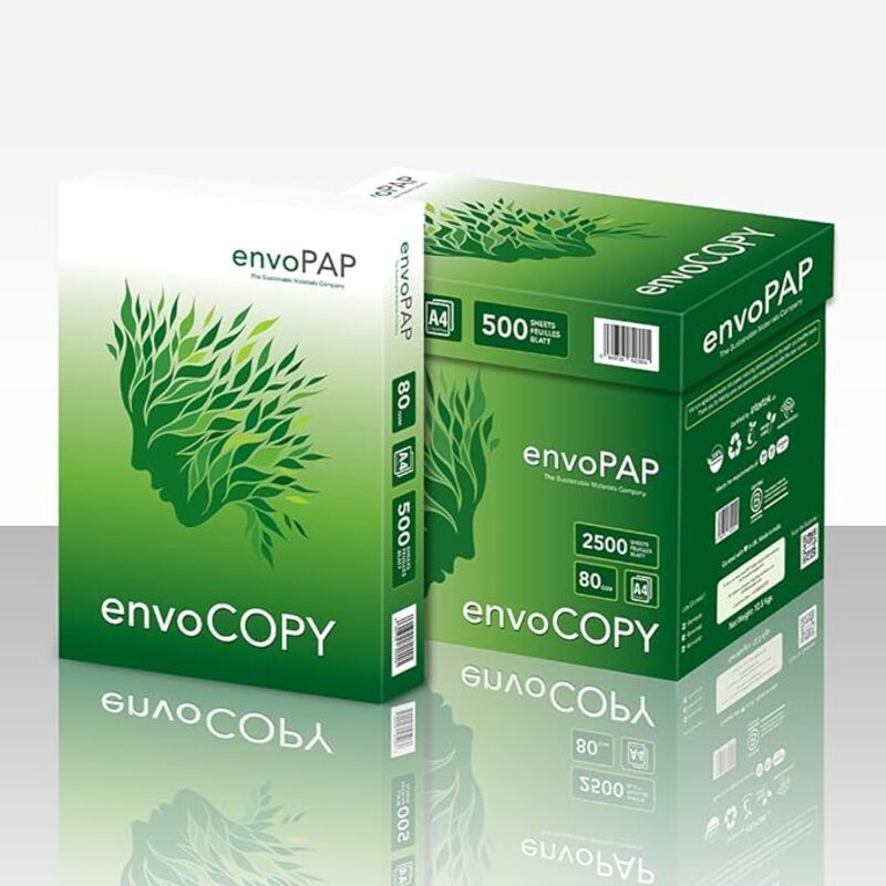envoCOPY A4, Photocopy Paper 80 gsm, 5 reams