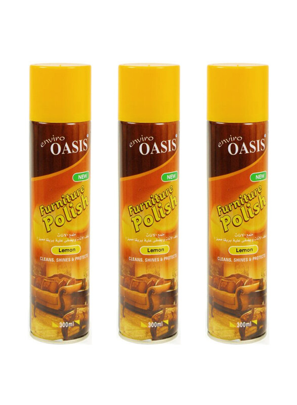 

Chemex Enviro Oasis Furniture Polish, 3 Pieces, 300ml