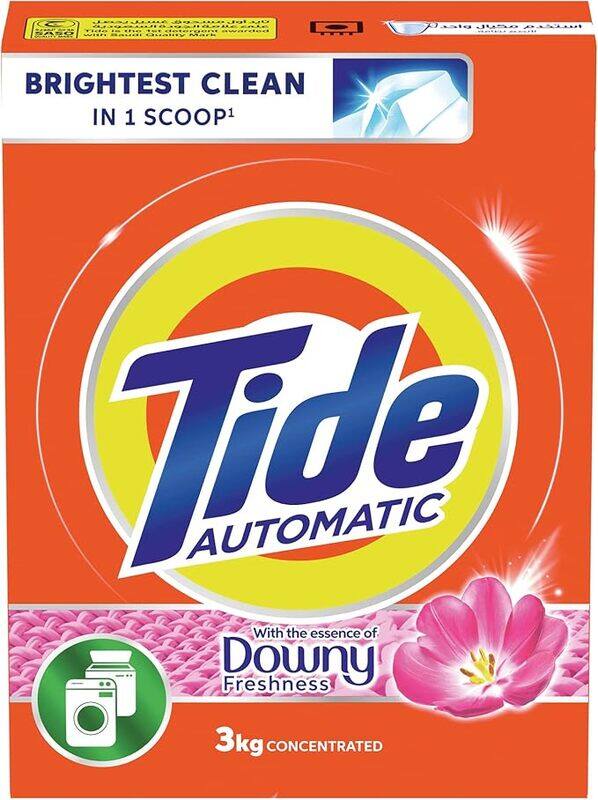 

Tide Automatic Powder Laundry Detergent With the Essence of Downy Freshness 3kg