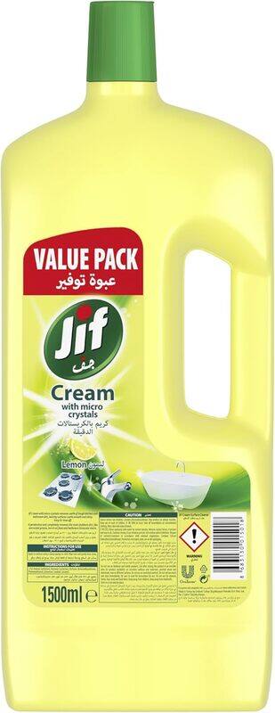 

JIF Cream Cleaner, with micro crystals technology, Lemon, 1500ml