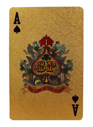 Magicwand 24 Karat Gold Plated Playing Cards, Gold