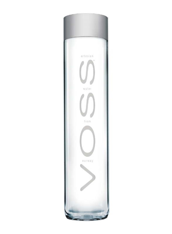 Voss Artesian Still Water, 12 Glass Bottles x 800ml