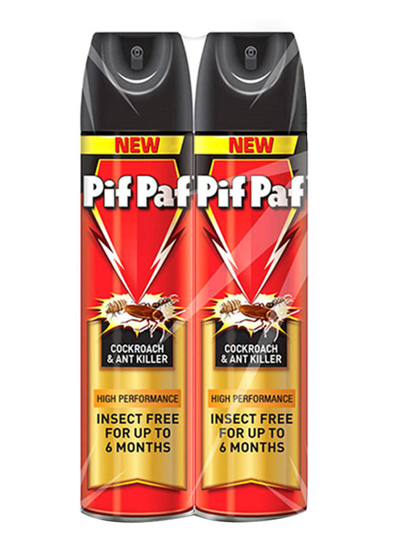 

Pif Paf High Performance Cockroach and Ant Killer, 2 Bottle x 400ml