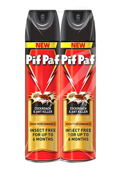 Pif Paf High Performance Cockroach and Ant Killer, 2 Bottle x 400ml
