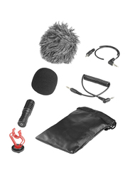 GoSmart Universal Cardioid Microphone, GS-MM1, Black