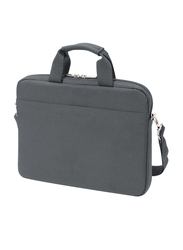 Dicota Slim Case Base 15-15.6-inch Messenger Laptop Bag, Grey