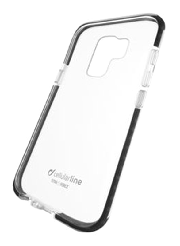 سيلولارلاين غطاء حماية لهاتف سامسونغ غالاكسي S9 بلس, أسود/شفاف