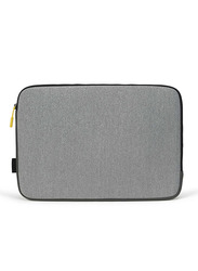 Dicota Skin Flow 13-14.1-inch Sleeve Laptop Bag, Grey/Yellow