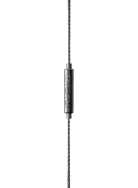 Cellularline Rhythm Dual Driver 3.5 mm Jack In-Ear Earphones with Mic, Grey