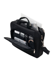Dicota Top Traveller Base 13-14.1-inch Messenger Laptop Bag, Black
