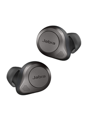 Jabra Elite 85T Wireless In-Ear Noise Cancelling Earbuds with Mic, Titanium Black