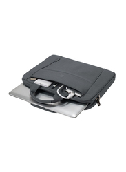 Dicota Slim Case Base 15-15.6-inch Messenger Laptop Bag, Grey
