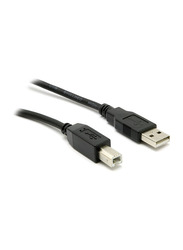 G&BL 1.8-Meter USB 2.0 Type B Printer Cable, USB Type A Male to USB Type B for All USB Type B, 2218, Black