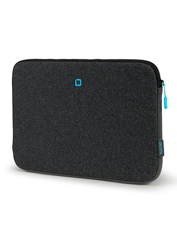 Dicota Skin Flow 15-15.6-inch Sleeve Laptop Bag, Anthracite/Blue