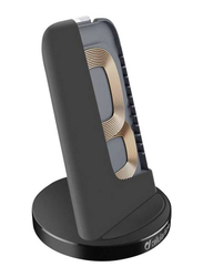 Cellularline Fast Wireless Stand Adaptive Charger, WIRELESTANDADATK, Black