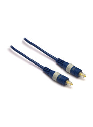 G&BL 2-Meter Optical 3.5mm Jack Cable, 3.5mm Jack Male to 3.5mm Jack for All 3.5mm Jack Devices, 5332-R, Blue