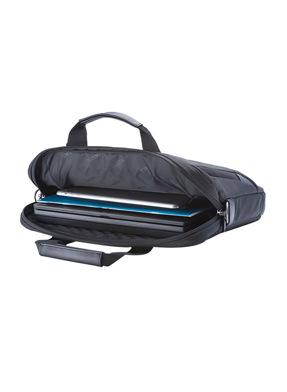 Dicota Slim Case Pro 12-14.1-inch Messenger Laptop Bag, Black
