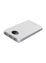 Romoss 10000mAh Ho10 Slim Power Bank, with Lightning and USB Type-C Input, Bundle Pack, 2 Pieces, White