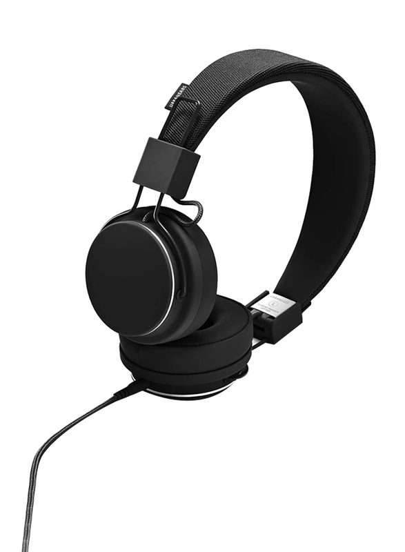 Urbanears Plattan II 3.5 mm Jack On-Ear Headphones with Mic, Black