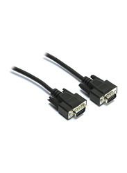 G&BL 1.8-Meter Monitor Cable, VGA Male to VGA for Display Devices, CMN2070, Black