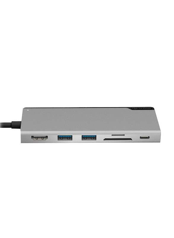 Alogic 6-in-1 USB Type-C Docking Station UNI with Power Delivery, Ultra Series, ULDUNI-SLV, Silver