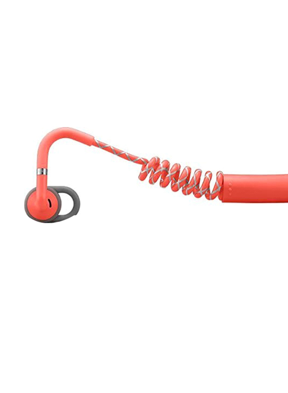 سماعات اوربان ايرز ستاديون بتصميم داخل الاذن لاسلكية مع مايكروفون, أحمر