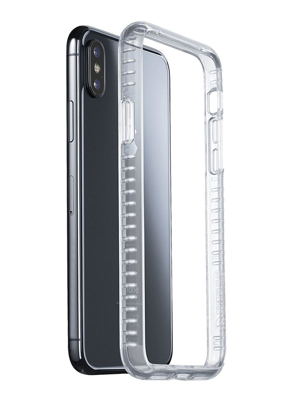 Cellular Line Apple iPhone XS/X Bumper Mobile Phone Case Cover, Clear