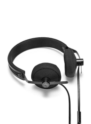 Coloud The No. 8 Wired On-Ear Headphones with Mic, Black/Grey