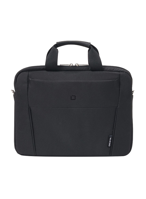 Dicota Slim Case Base 11-12.5-inch Messenger Laptop Bag, Black