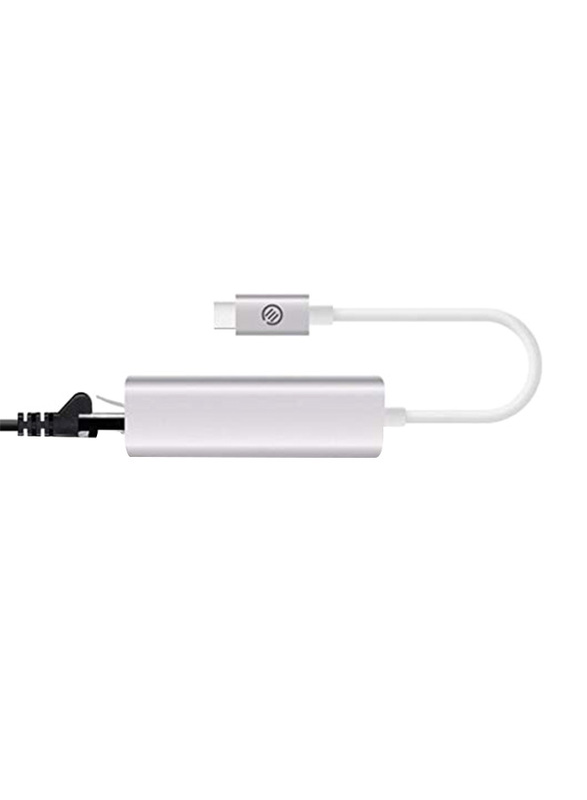 Alogic USB Type-C to Gigabit Ethernet Adapter, White