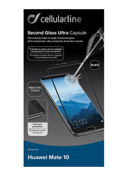 Cellular Line Huawei Mate 10 Anti Shock Tempered Glass Screen Protector, Clear