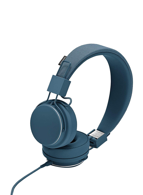 Urbanears Plattan II 3.5 mm Jack On-Ear Headphones with Mic, Indigo