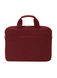 Dicota Slim Case Base 13-14.1-inch Messenger Laptop Bag, Red