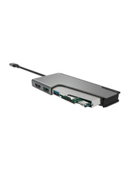 Alogic 6-in-1 USB Type-C Docking Station UNI with Power Delivery, Ultra Series, ULDUNI-SGR, Space Grey