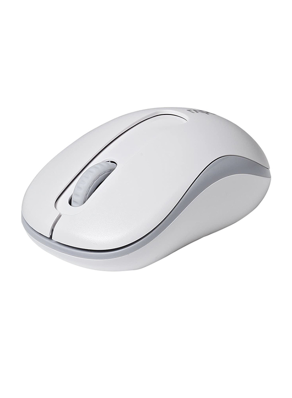 Rapoo M10 2.4Ghz Wireless Optical Mouse, White