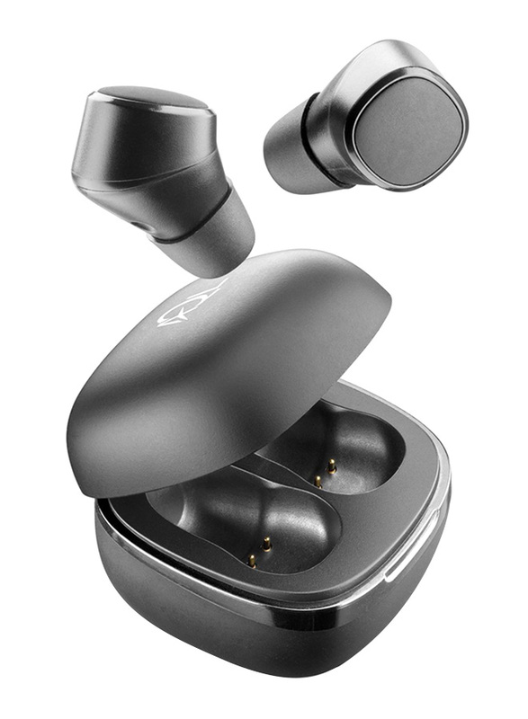 Cellularline Evade Bluetooth In-Ear Noise Isolation Earbuds with Mic, Black