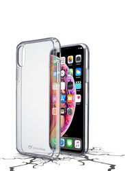 Cellular Line Apple iPhone XS Max Duo Hard Mobile Phone Case Cover, Clear