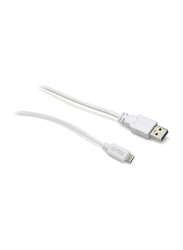 G&BL 1-Meter USB Type-C Data and Charging Cable, USB Type A Male to USB Type-C for All USB Type-C Devices, 3807, White