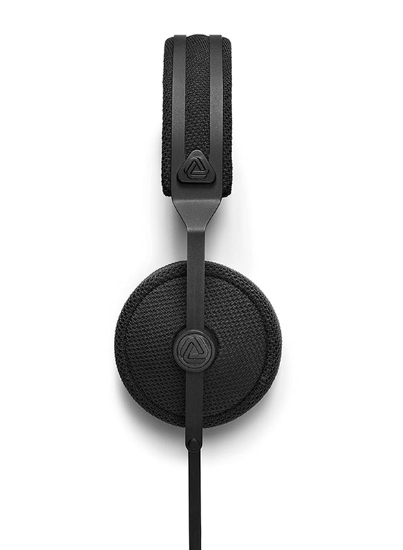 Coloud The No. 8 Wired On-Ear Headphones with Mic, Black/Grey
