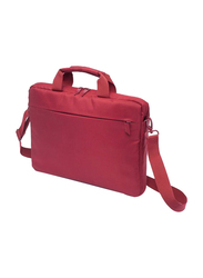 Dicota Code Slim Case 11-inch Messenger Laptop Bag, Red
