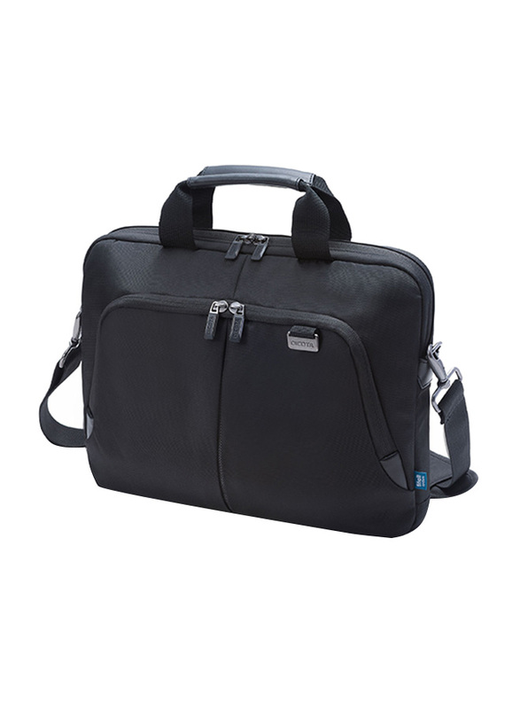 Dicota Slim Case Pro 12-14.1-inch Messenger Laptop Bag, Black