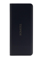 Romoss 10000mAh Solo 5 Power Bank, with Micro USB Input, Black