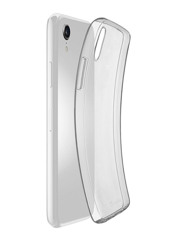 Cellular Line Apple iPhone XR Fine Ultra-Slim Rubber Mobile Phone Case Cover, Transparent