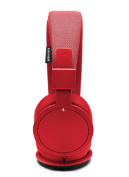 Urbanears Plattan ADV Wireless On-Ear Headphones with Mic, Tomato Red